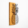Wallity MA-298 Accesorio Decorativo de Pared en Nogal y Negro